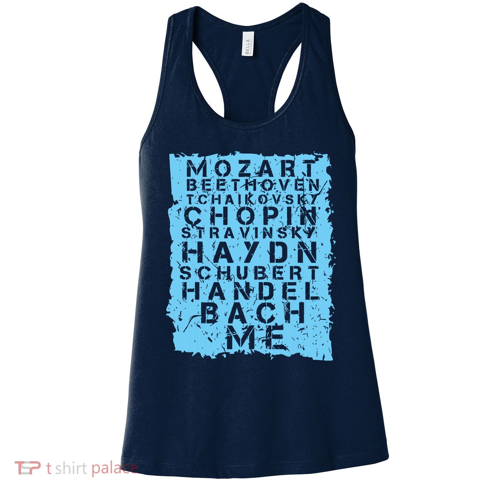 Famous Classical Music Composer Gift Musician Mozart Women's Tank Top