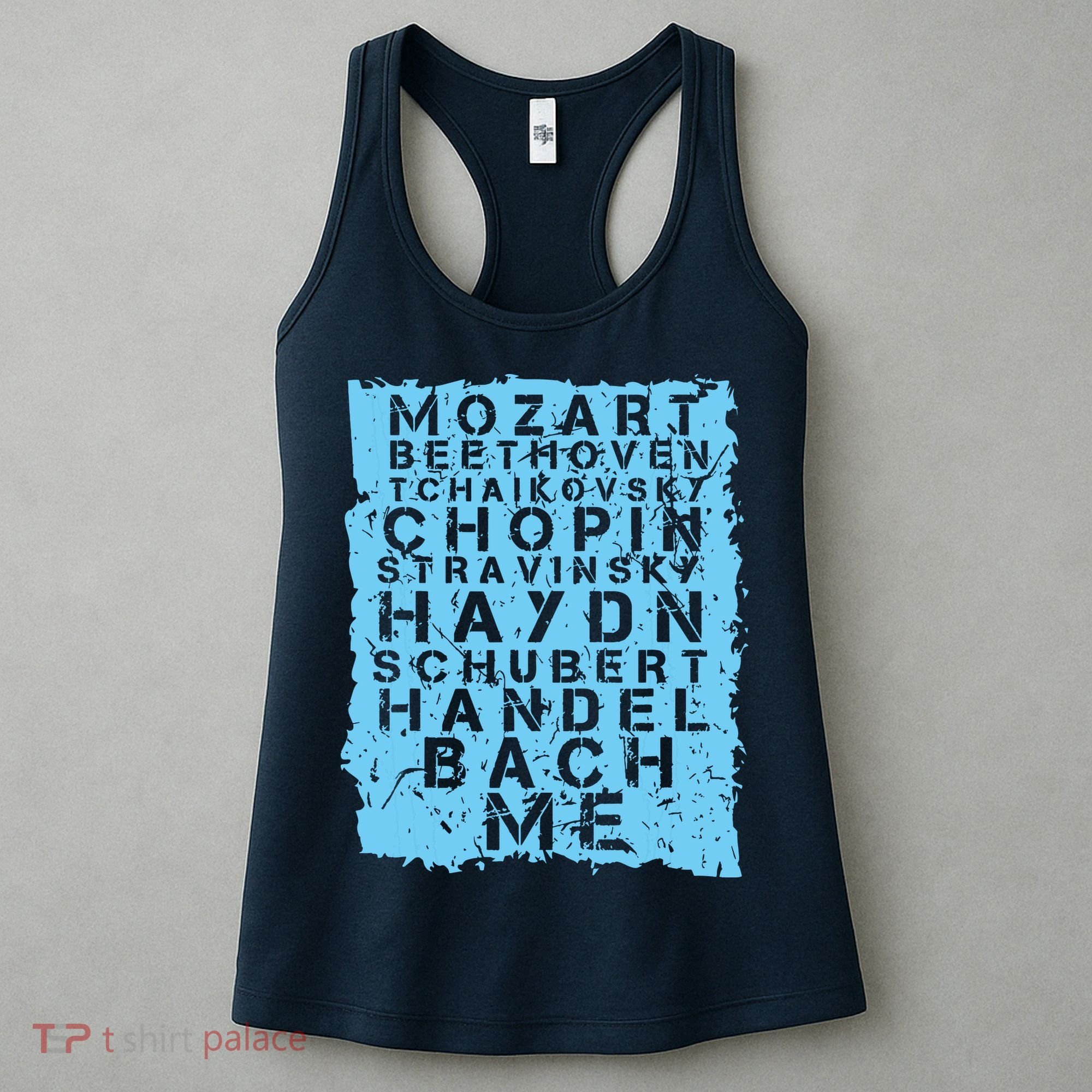 Famous Classical Music Composer Gift Musician Mozart Women's Tank Top