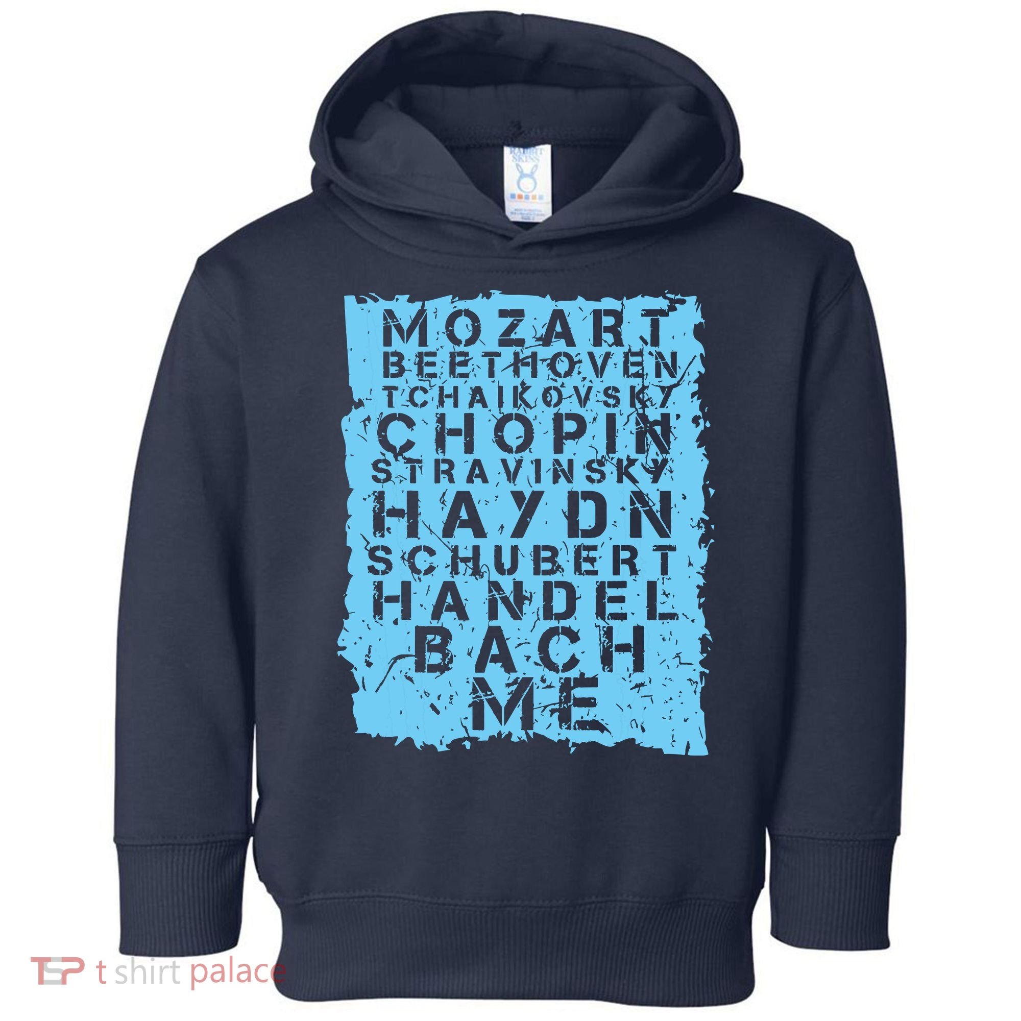 Famous Classical Music Composer Gift Musician Mozart Toddler Hoodie
