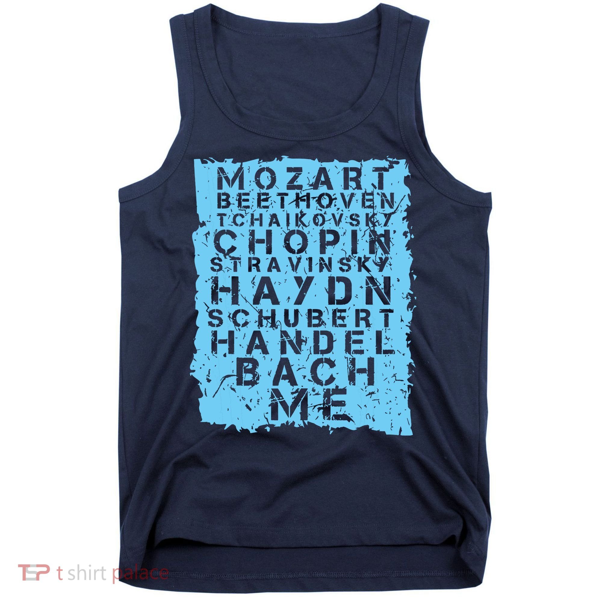 Famous Classical Music Composer Gift Musician Mozart Tank Top