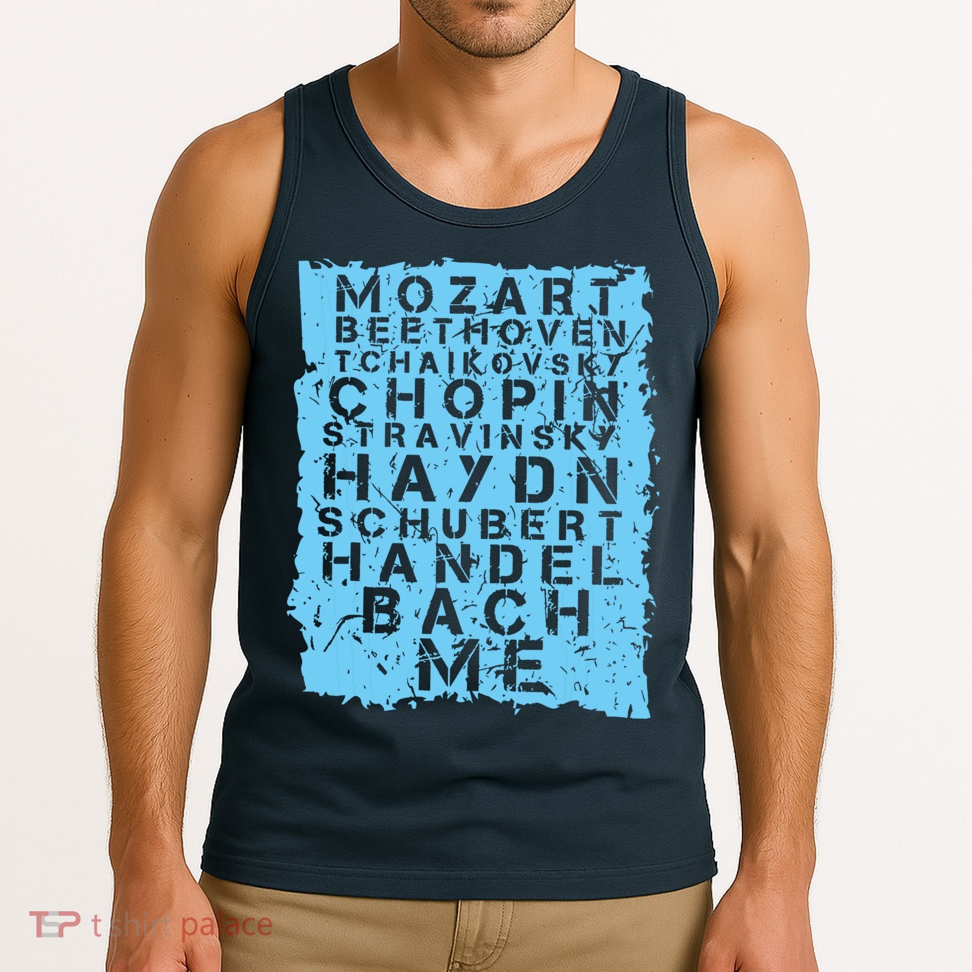 Famous Classical Music Composer Gift Musician Mozart Tank Top