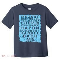 Famous Classical Music Composer Gift Musician Mozart Toddler T-Shirt thumb 0