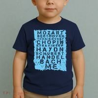 Famous Classical Music Composer Gift Musician Mozart Toddler T-Shirt thumb 2