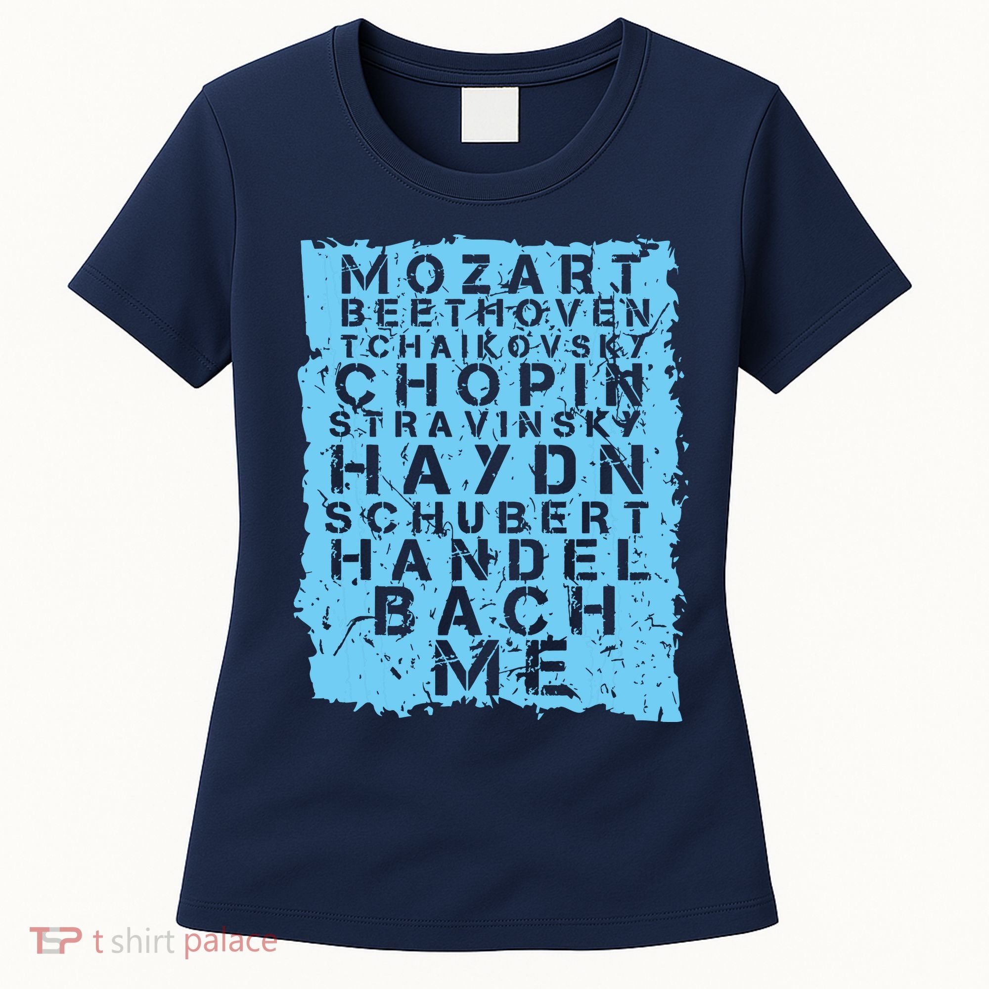 Famous Classical Music Composer Gift Musician Mozart Women's T-Shirt