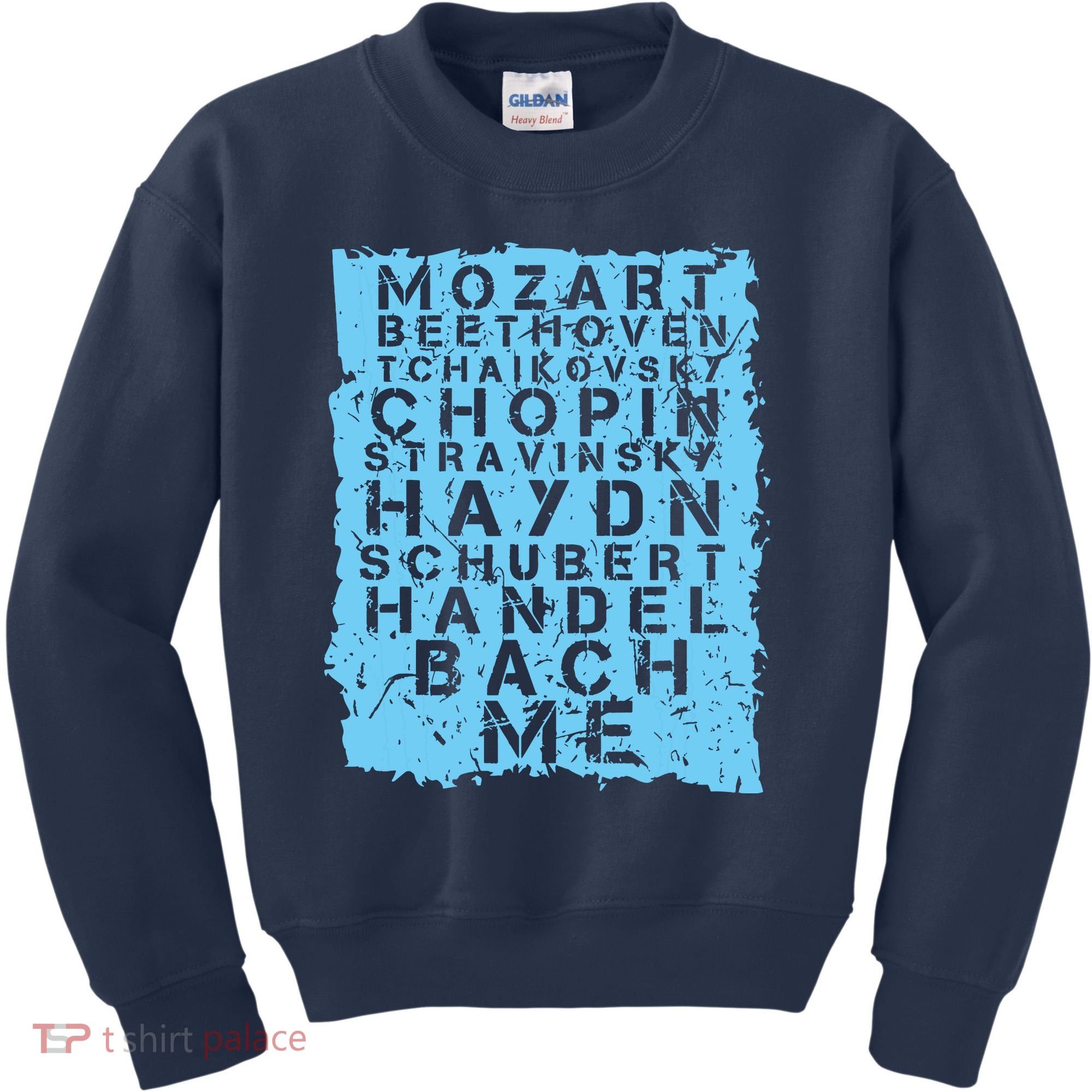Famous Classical Music Composer Gift Musician Mozart Kids Sweatshirt