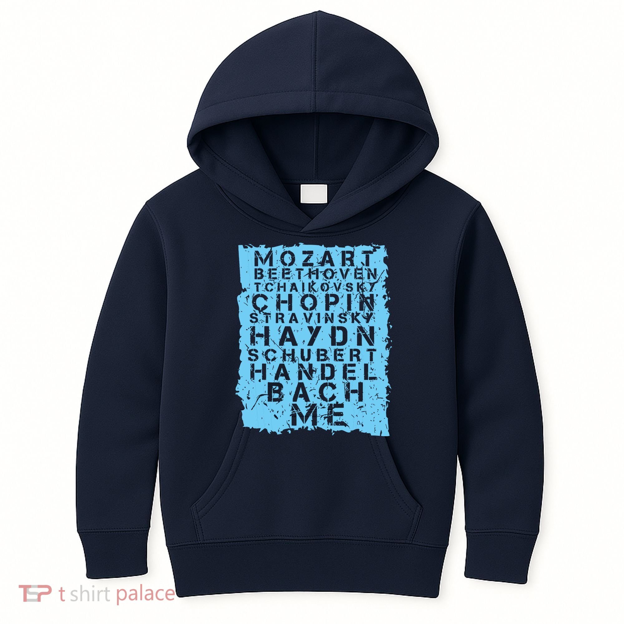 Famous Classical Music Composer Gift Musician Mozart Kids Hoodie