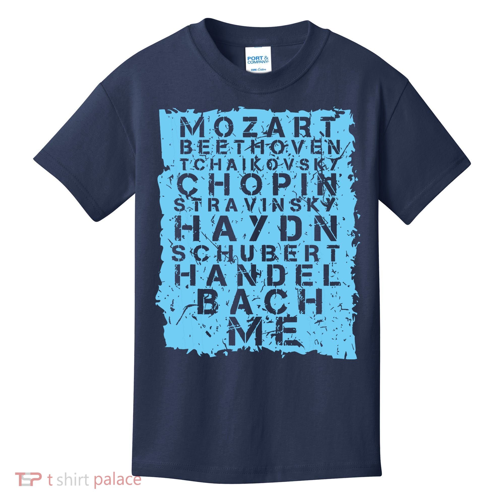 Famous Classical Music Composer Gift Musician Mozart Kids T-Shirt
