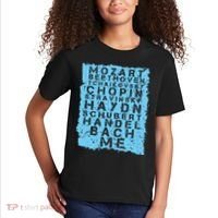 Famous Classical Music Composer Gift Musician Mozart Kids T-Shirt thumb 2