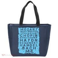 Famous Classical Music Composer Gift Musician Mozart Tote Bag thumb 0