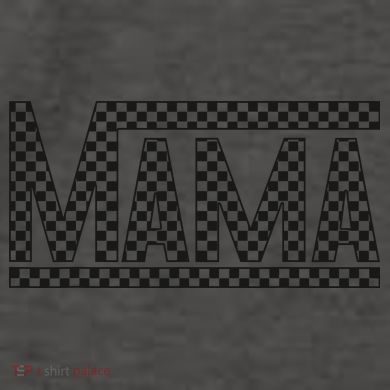 Funny Checkered Mama Black White Gift Wo Vector Backpack