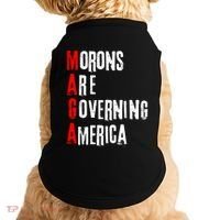 Funny Cool Morons Are Governing America Doggie Tank thumb 0