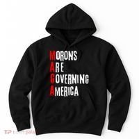 Funny Cool Morons Are Governing America Hoodie thumb 0