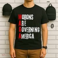 Funny Cool Morons Are Governing America T-Shirt thumb 6