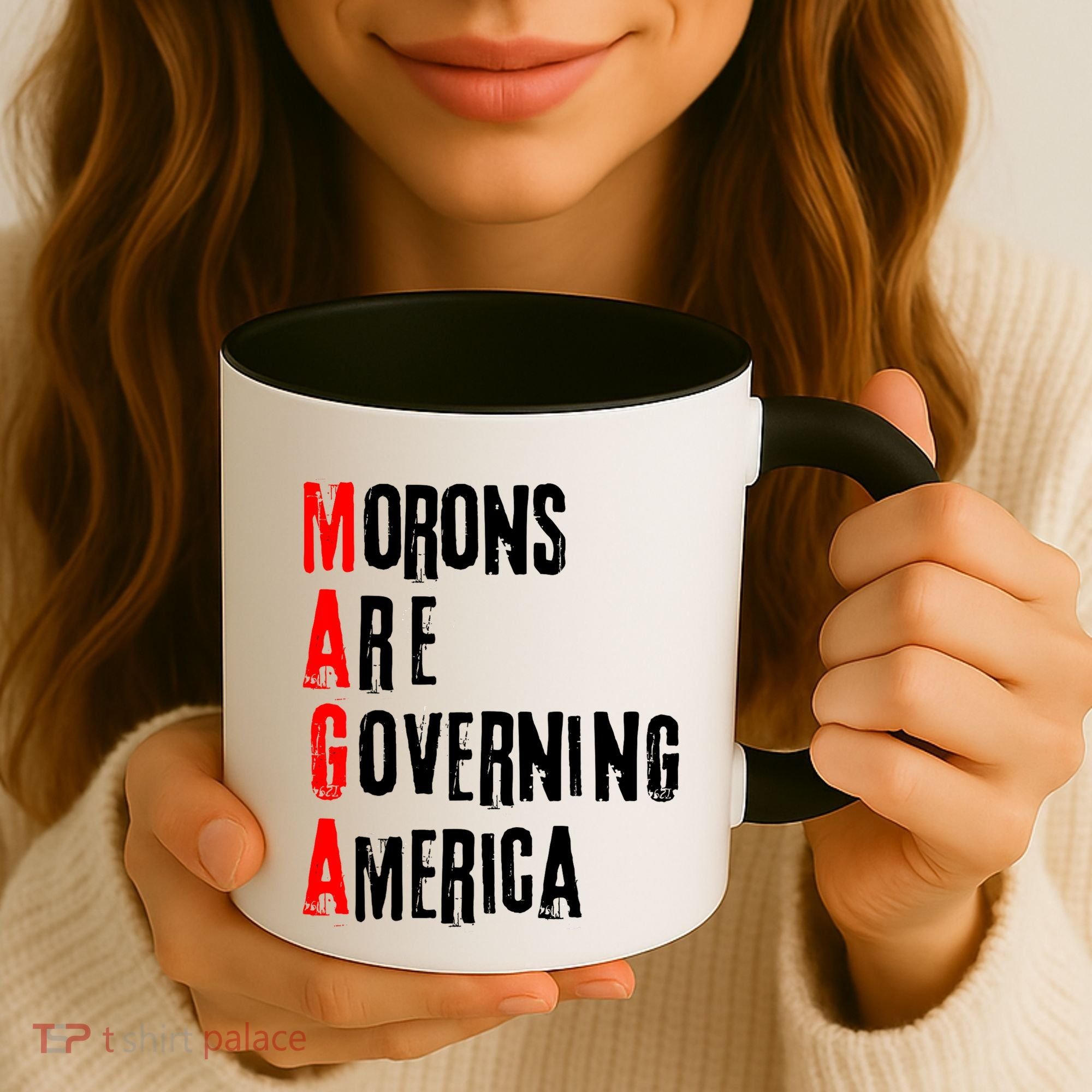 Funny Cool Morons Are Governing America Coffee Mug