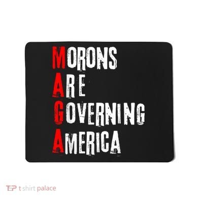 Funny Cool Morons Are Governing America Mousepad