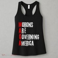 Funny Cool Morons Are Governing America Women's Tank Top thumb 3