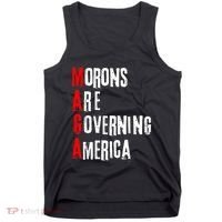 Funny Cool Morons Are Governing America Tank Top thumb 0