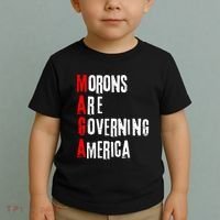 Funny Cool Morons Are Governing America Toddler T-Shirt thumb 2