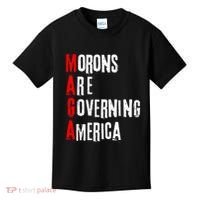 Funny Cool Morons Are Governing America Kids T-Shirt thumb 0