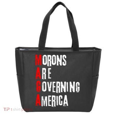 Funny Cool Morons Are Governing America Tote Bag