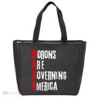Funny Cool Morons Are Governing America Tote Bag thumb 0