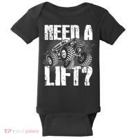 Funny Cool Monster Truck Need A Lift Baby Bodysuit thumb 0