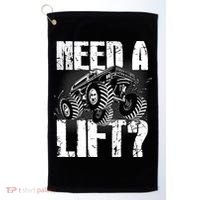 Funny Cool Monster Truck Need A Lift Golf Towel thumb 0
