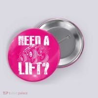 Funny Cool Monster Truck Need A Lift Button thumb 0