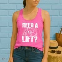Funny Cool Monster Truck Need A Lift Women's Tank Top thumb 2