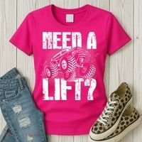Funny Cool Monster Truck Need A Lift Women's T-Shirt thumb 3