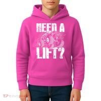 Funny Cool Monster Truck Need A Lift Kids Hoodie thumb 4