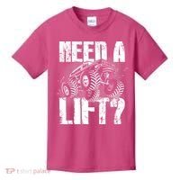 Funny Cool Monster Truck Need A Lift Kids T-Shirt thumb 0