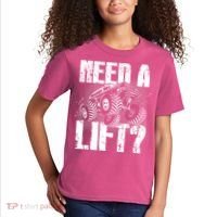 Funny Cool Monster Truck Need A Lift Kids T-Shirt thumb 2
