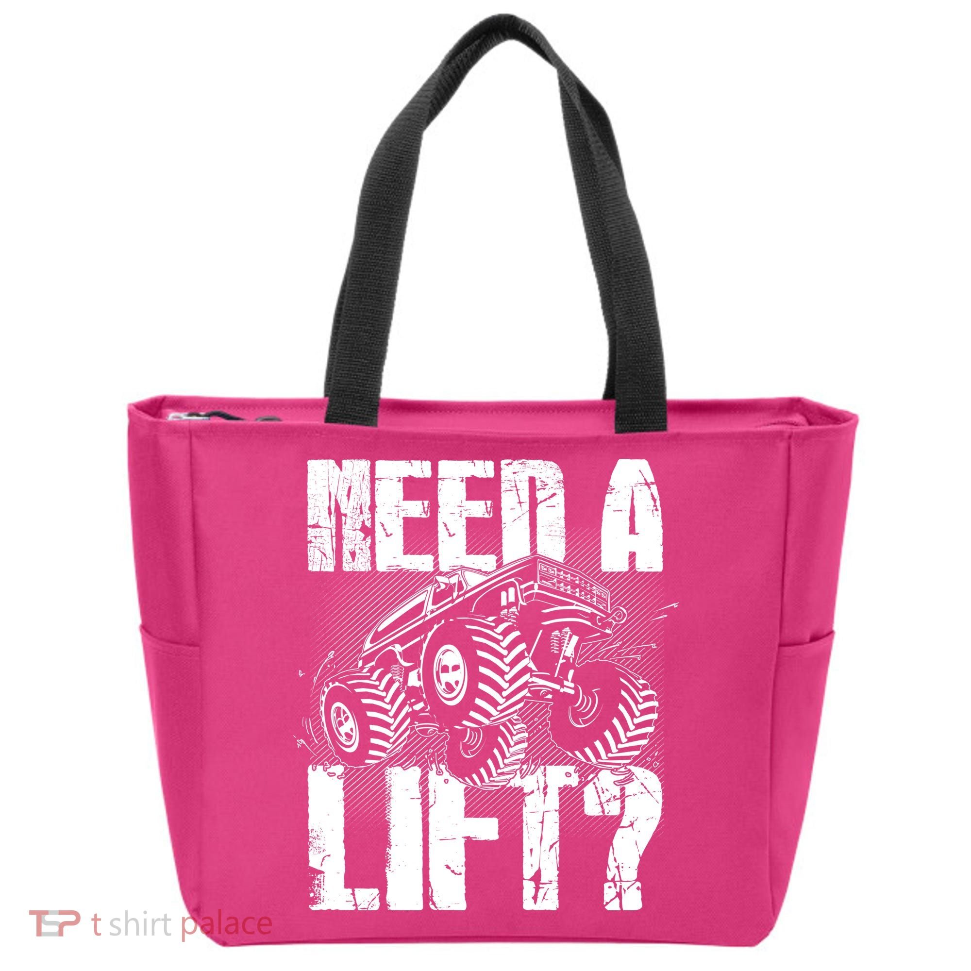 Funny Cool Monster Truck Need A Lift Tote Bag