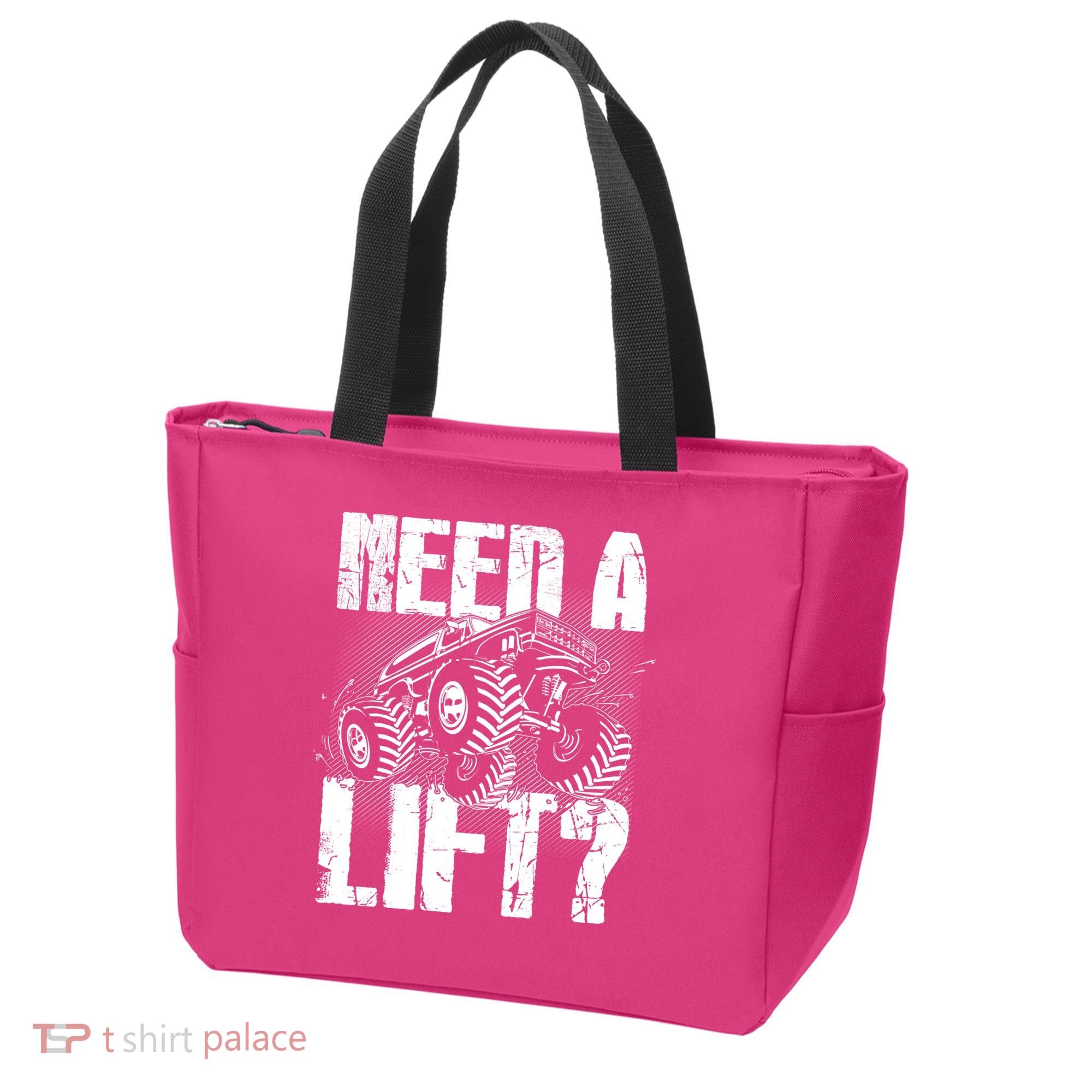 Funny Cool Monster Truck Need A Lift Tote Bag