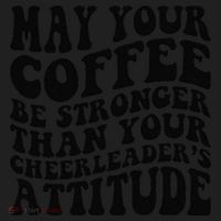 Funny Cheer Mom Coffee Saying Cheerleading Squad Mothers Day Beanie thumb 2