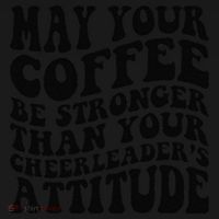 Funny Cheer Mom Coffee Saying Cheerleading Squad Mothers Day Women's Hoodie thumb 2