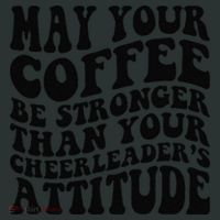 Funny Cheer Mom Coffee Saying Cheerleading Squad Mothers Day Infant Baby Jersey Bodysuit thumb 2
