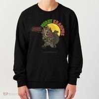 Funny Creepy Merry Krampus Seasons Beatings Women's Sweatshirt thumb 0