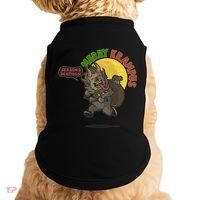 Funny Creepy Merry Krampus Seasons Beatings Doggie Tank thumb 0