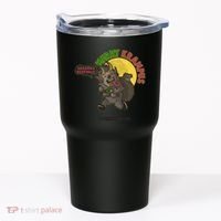 Funny Creepy Merry Krampus Seasons Beatings Tumbler thumb 0