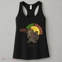 Funny Creepy Merry Krampus Seasons Beatings Women's Tank Top thumb 3
