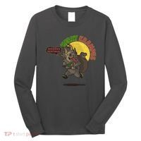 Funny Creepy Merry Krampus Seasons Beatings Long Sleeve Shirt thumb 0