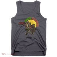 Funny Creepy Merry Krampus Seasons Beatings Tank Top thumb 0