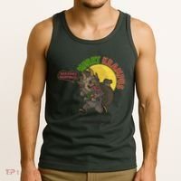 Funny Creepy Merry Krampus Seasons Beatings Tank Top thumb 3