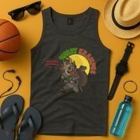 Funny Creepy Merry Krampus Seasons Beatings Tank Top thumb 4