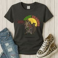 Funny Creepy Merry Krampus Seasons Beatings Women's T-Shirt thumb 3