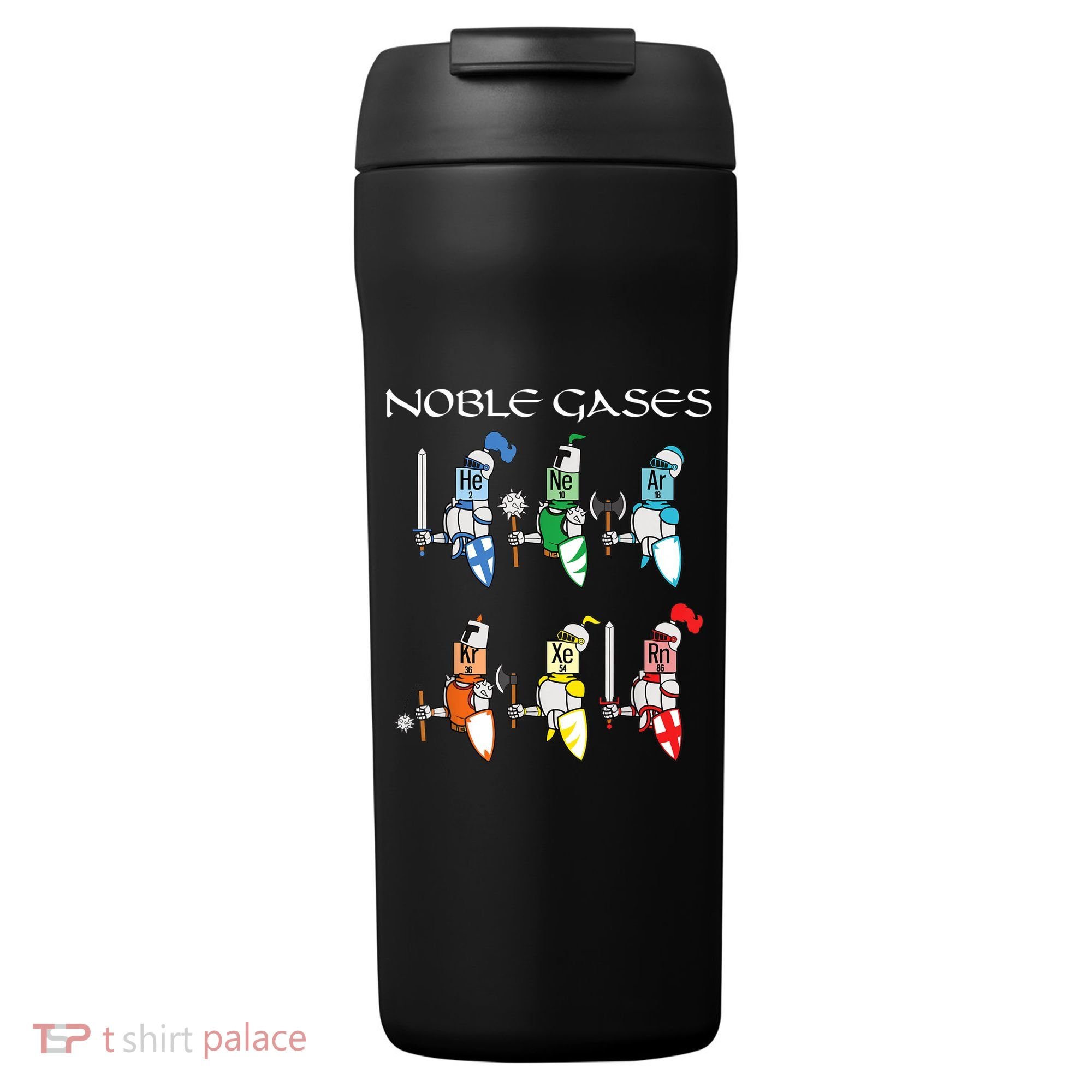 Funny Chemistry Medieval Science Noble Gases Knight 24oz Duet Stainless Steel Tumbler