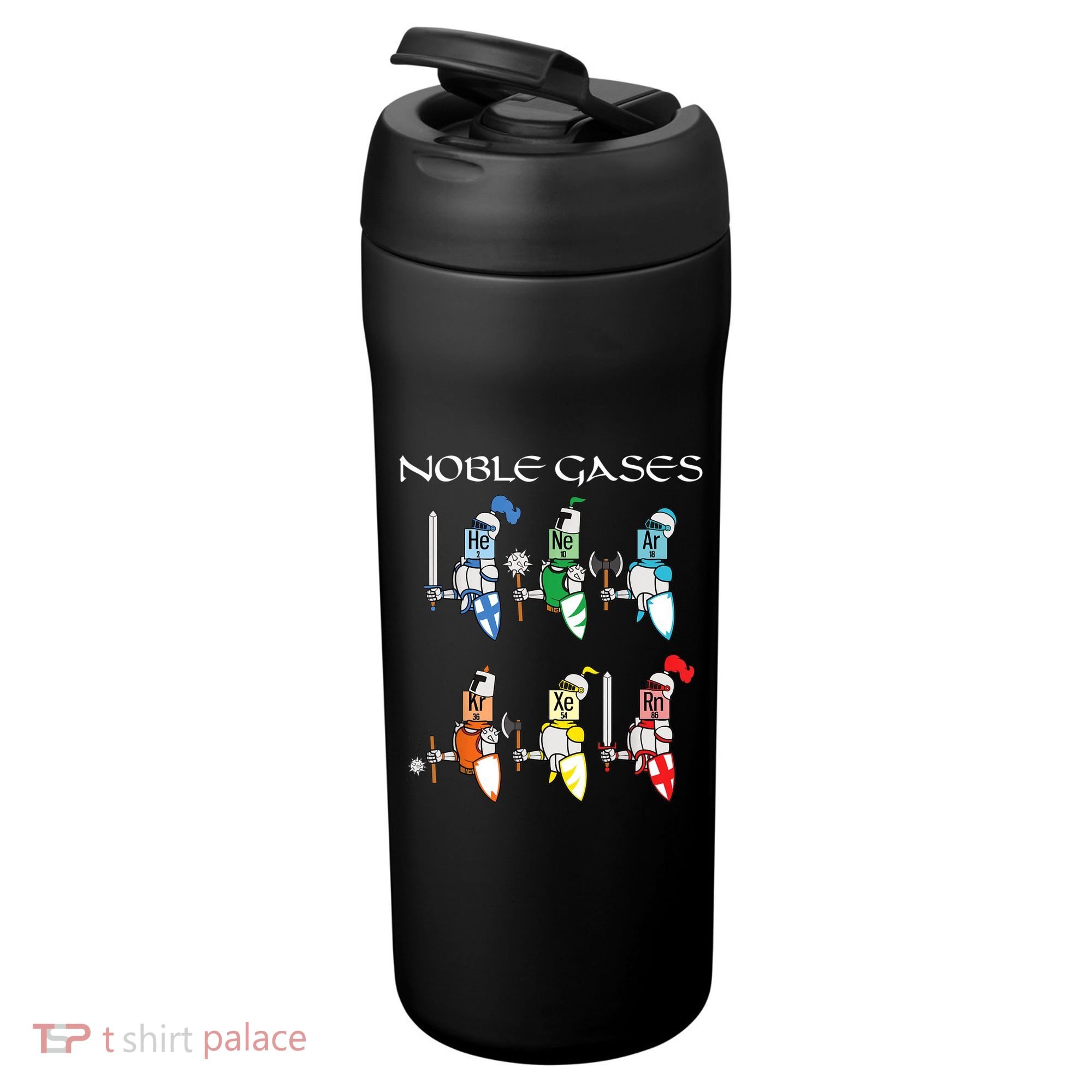 Funny Chemistry Medieval Science Noble Gases Knight 24oz Duet Stainless Steel Tumbler
