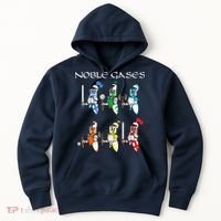 Funny Chemistry Medieval Science Noble Gases Knight Hoodie thumb 0